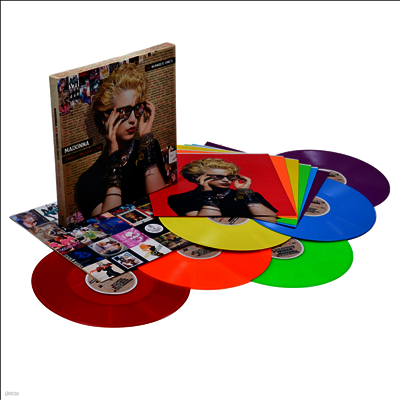 Madonna — Finally Enough Love: 50 Number Ones (Rainbow Edition) 앨범 커버