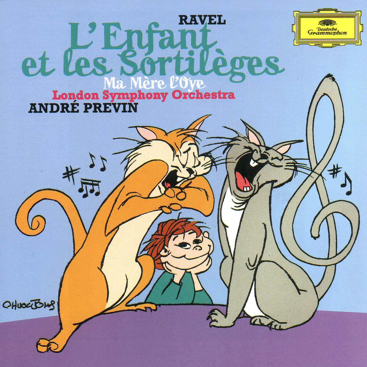 [Universal Japan]Andre Previn 라벨: 마법과 아이, 어미 거위 (Ravel: L'Enfant et les Sortileges, Ma Mere l'Oye)