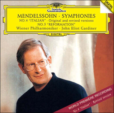 John Eliot Gardiner ൨:  4 'Ż', 5 `` (Mendelssohn: Symphonies Op.90, Op.107)