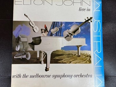 [LP] 엘튼 존 - Elton John - Live In Australia With The Melbourne Symphony Orchestra 2Lps [성음-라이센스반]