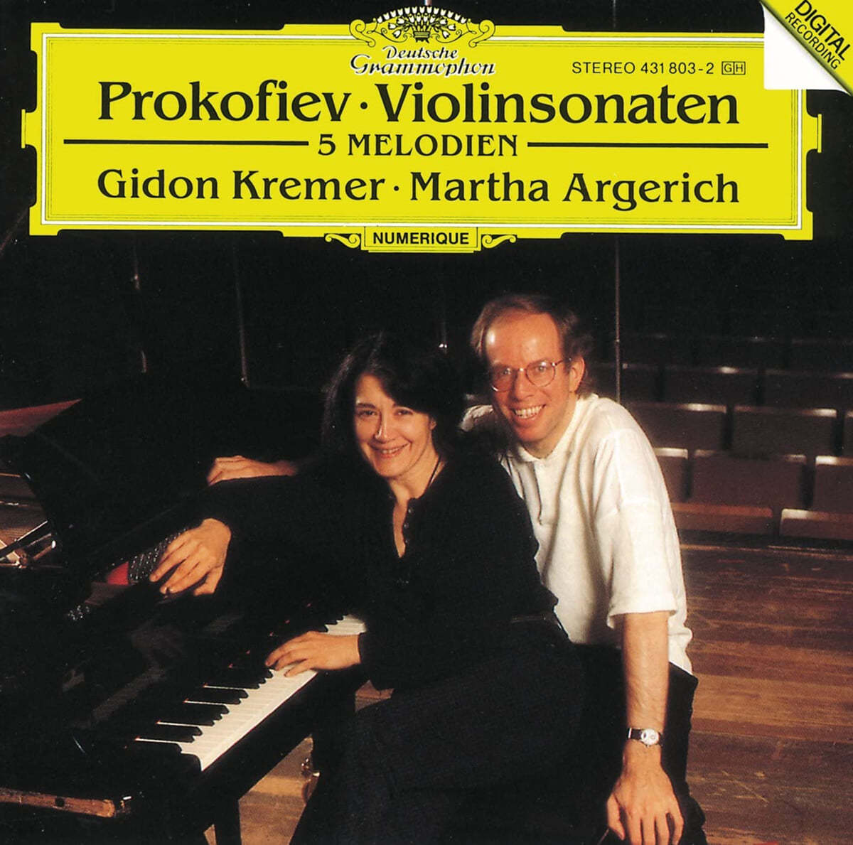 Gidon Kremer 프로코피에프: 바이올린 소나타 1번 2번 (Prokofiev: Violin Sonatas Op.80, Op.35b