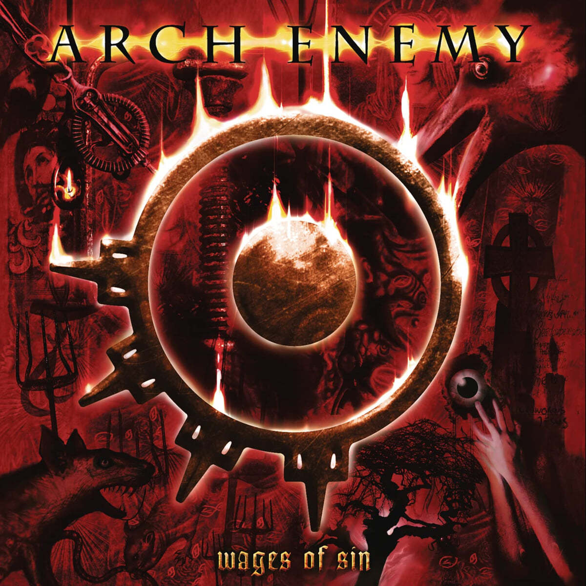 Arch Enemy (아치 에너미) - Wages Of Sin [투명 레드 컬러 LP]