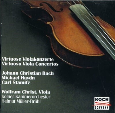 [수입] J S Bach / Haydn / Stamitz Viola Concertos - Wolfram Christ