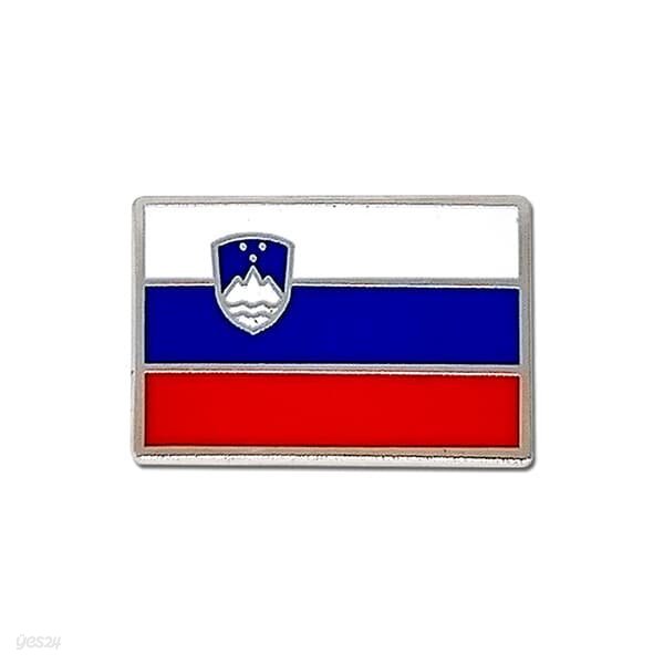 슬로베니아 국기 뱃지