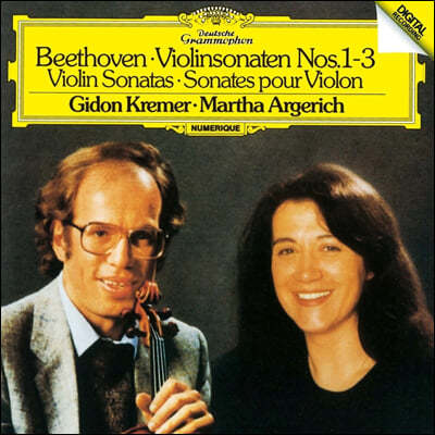 Gidon Kremer / Martha Argerich 베토벤: 바이올린 소나타 1, 2, 3번 (Beethoven: Violin Sonatas Op.12. 1-3)