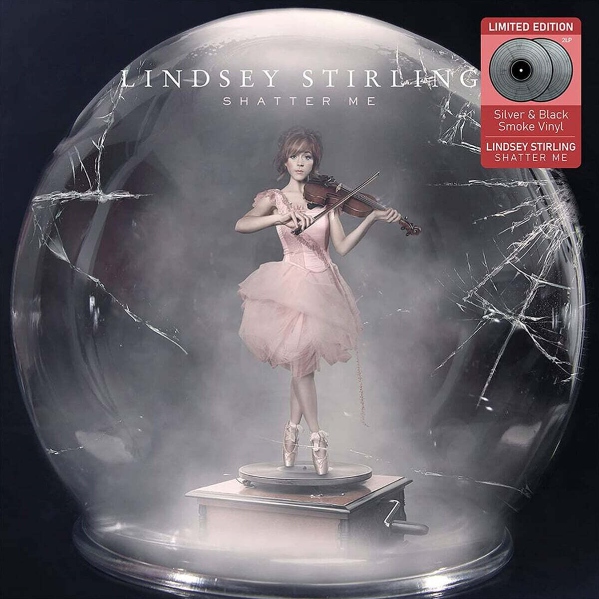 Lindsey Stirling (린지 스털링) - Shatter Me [실버 앤 블랙 컬러 2LP]