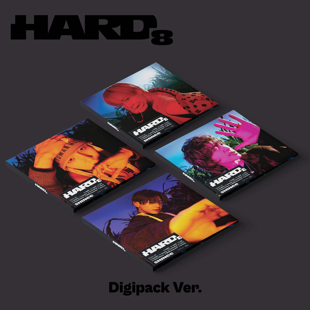 샤이니 (SHINee) 8집 - HARD [Digipack Ver.][4종 SET]