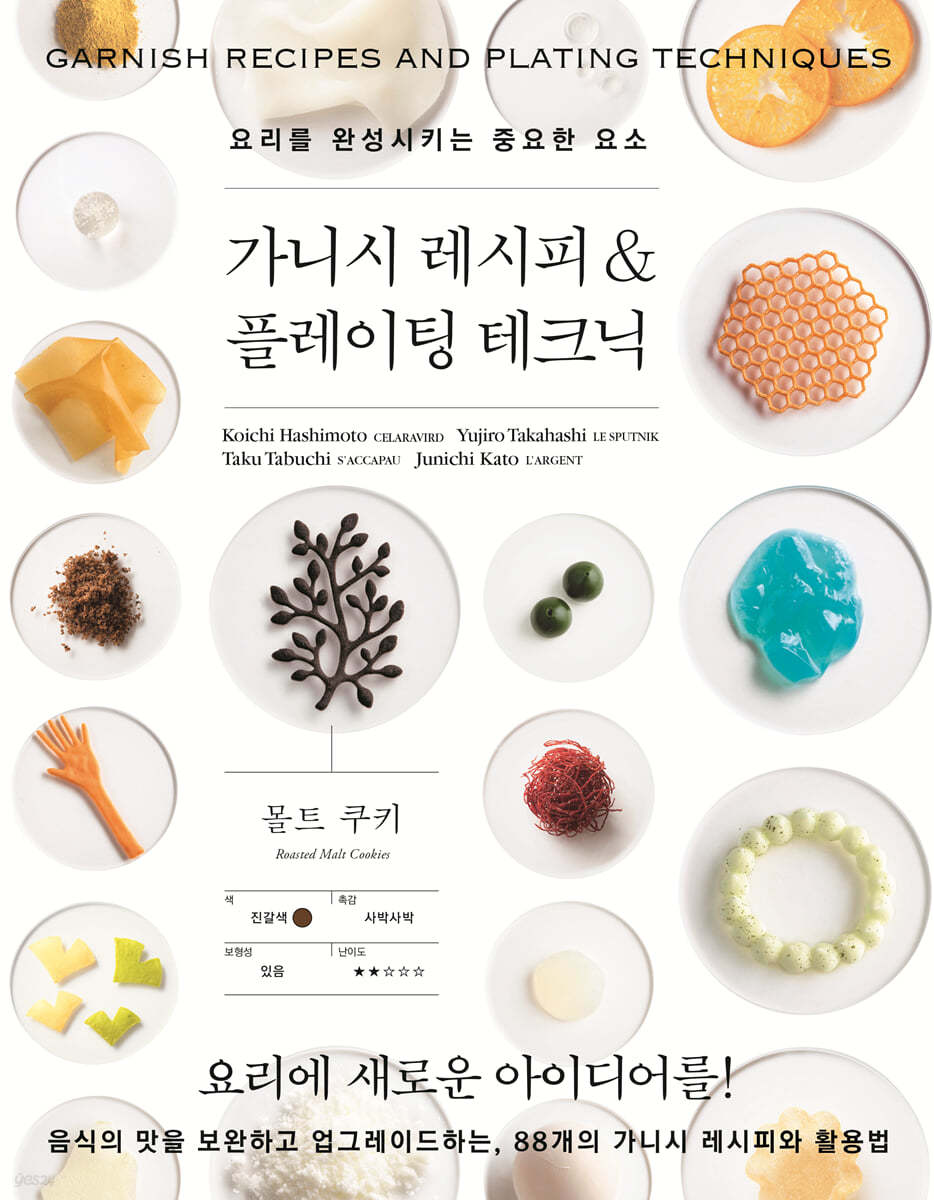 가니시 레시피 & 플레이팅 테크닉