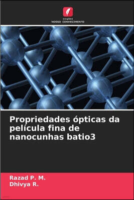 Edicoes Nosso Conhecimento Propriedades opticas da pelicula fina de nanocunhas batio3