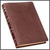 KJV Holy Bible, Thinline Large Print Premium Full Grain Leather Red Letter Edition - Thumb Index & Ribbon Marker, King James Version, Tan