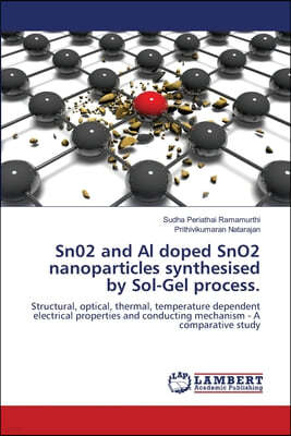 Sn02 and Al doped SnO2 nanoparticles synthesised by Sol-Gel process.