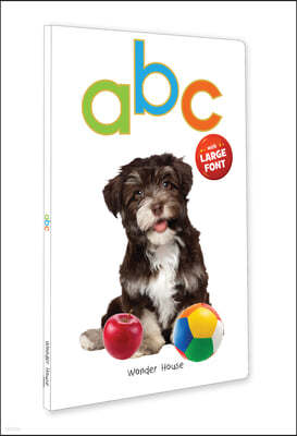 ABC: Early Learning Board Book with Large Font