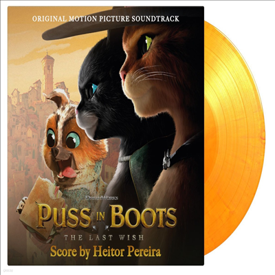 Heitor Pereira - Puss In Boots: Last Wish (ȭ : ִ ) (Soundtrack)(Ltd)(180g Colored 2LP)