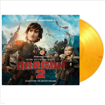 O.S.T. - How To Train Your Dragon 2 (巡 ̱ 2) (Soundtrack)(Ltd)(180g Colored 2LP)