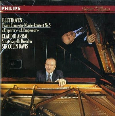[수입] Beethoven - Piano Concerto No.5 "Emperor" (황제) : Arrau / Davis