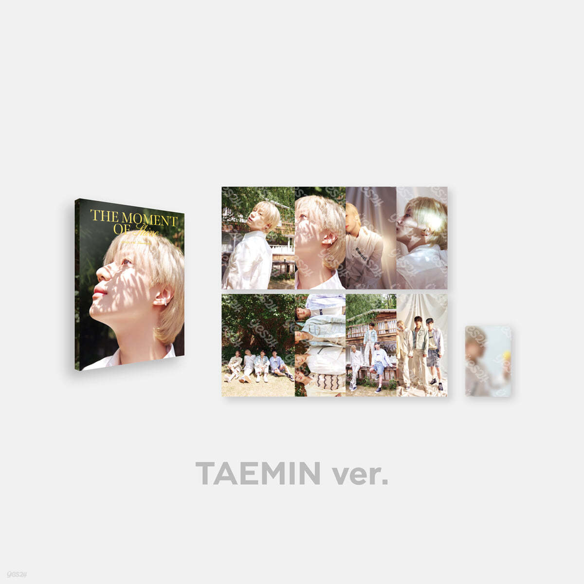 SHINee POP-UP [THE MOMENT OF Shine] POSTCARD BOOK + PHOTO CARD SET [태민 ver.]