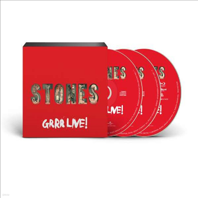 Rolling Stones - GRRR Live! (Live At Newark 2012) (Digipack)(2CD+Blu-ray)