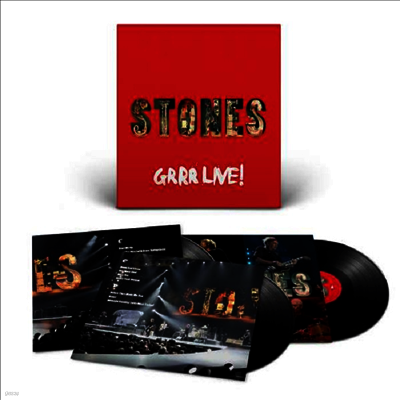 Rolling Stones — GRRR Live! (Live At Newark 2012) (Gatelold) 앨범 커버
