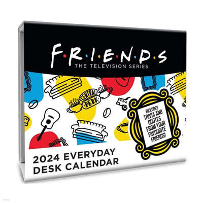 Friends 2024 Desk Calendar