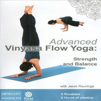 Advanced Vinyasa Flow Yoga: Strength and Balance (꽺 ߻ ÷ο 䰡) (ѱ۹ڸ)(DVD)