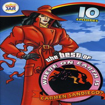 Best of Where on Earth Is Carmen Sandiego?: 10 Episodes ('ī 𿡰  ? - 10Ǽҵ) (ڵ1)(ѱ۹ڸ)(DVD)(2012)