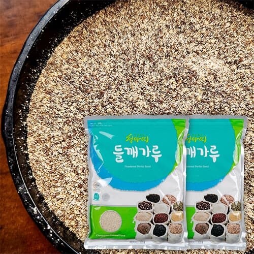 국내산 청아띠 들깨가루 500g x 2봉