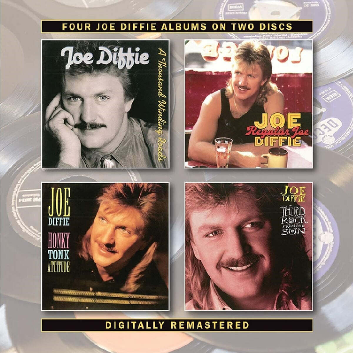 [BGO Records]Joe Diffie (조 디피) - A Thousand Winding Roads / Regular Joe / Honky Tonk Attitude / Third Rock From The Sunrd, Mr. Ford / The Uptown Poker Club