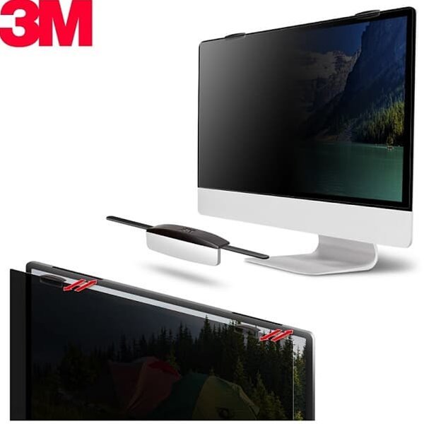 3M 정보 보안 필름 모니터 거치식 전체화면용 27형 16:9 비율 PF270W9EM