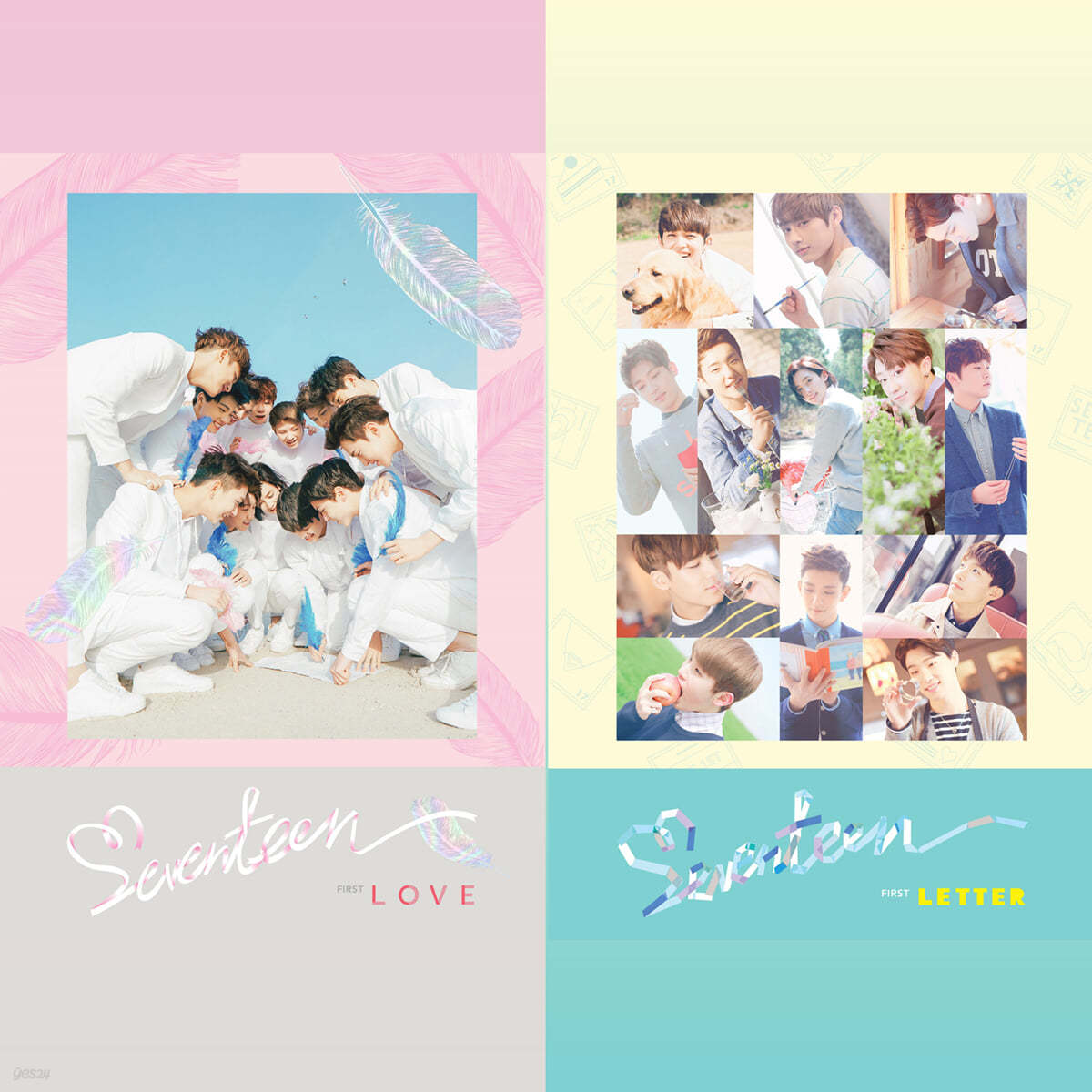 세븐틴 (SEVENTEEN) - 1집 : FIRST 'LOVE & LETTER' [2종 중 1종 랜덤 발송]