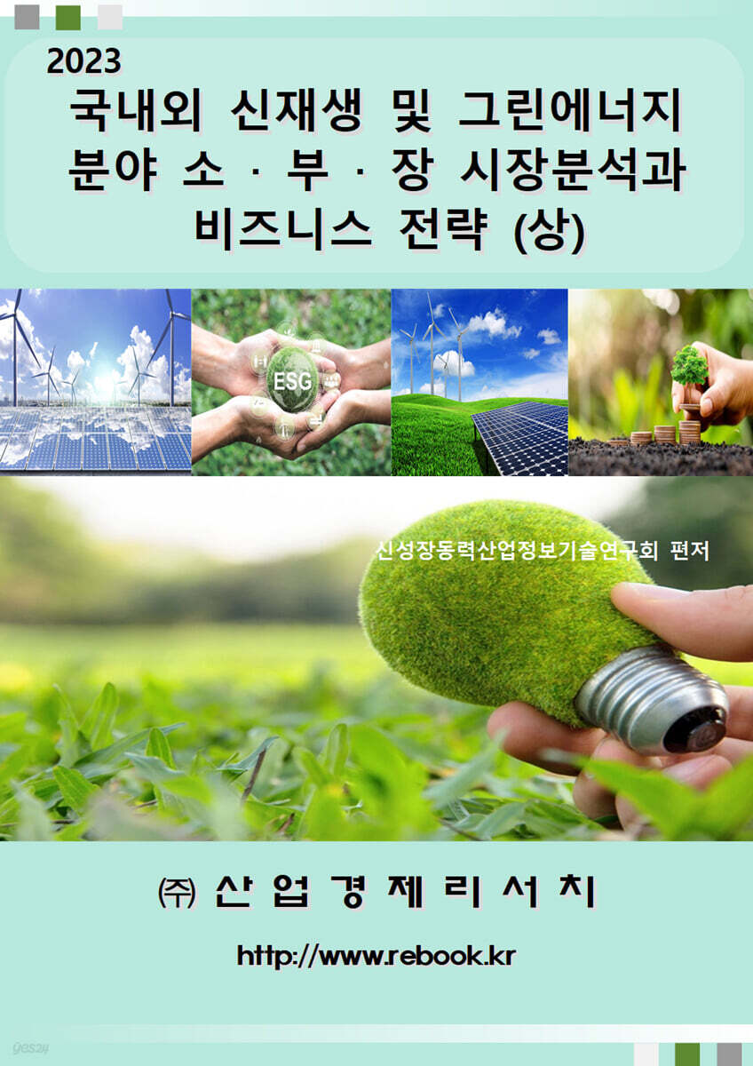 국내외 신재생 및 그린에너지 분야 소ㆍ부ㆍ장 시장분석과 비즈니스... 및 그린에너지 분야 소ㆍ부ㆍ장 시장분석과 비즈니스 전략 (상)... 
