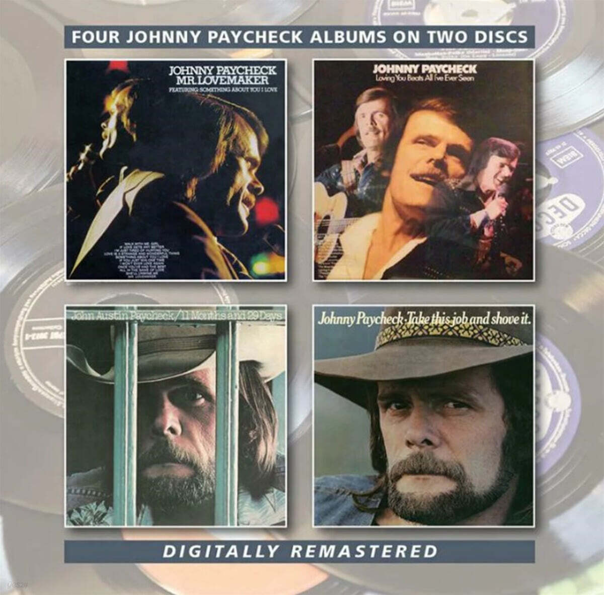 Johnny Paycheck (조니 페이체크) - Mr. Lovemaker / Loving You Beats All I've Ever Seen / 11 Months And 29 Days / Take This Job And Shove It