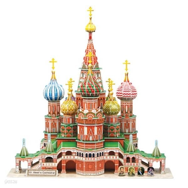 [본사직영] 상크트 바실리 대성당 - 러시아 성당 건축물 3D퍼즐 만들기