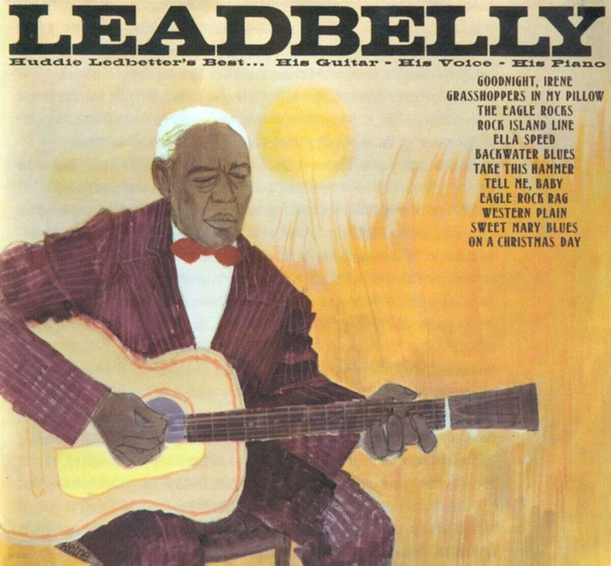 Leadbelly (리드벨리) - Huddie Ledbetter's Best... His Guitar - His Voice - His Piano