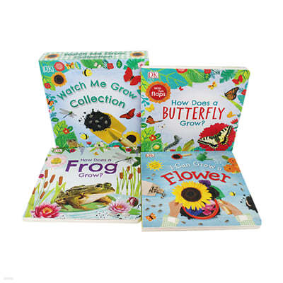 DK Watch Me Grow Collection 3 Books and Color-In Poster