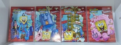 SpongeBob Squarepants(보글보글 스폰지밥) 시즌4 DVD 4장(1장부족 (2번X))