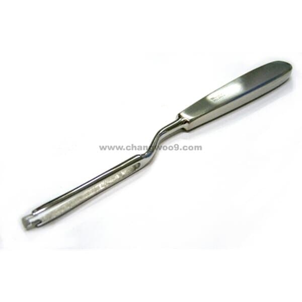 프로 장우Kasco벨린저 스위블 나이프 (Ballenger Swivel Knife) ENT나이프, 코털제거 20cm 3mm