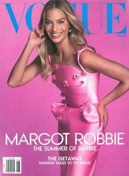 Vogue USA (월간) : 2023년 6월 : 마고 로비 커버