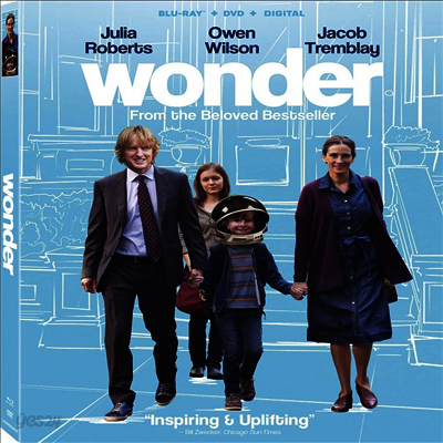 Wonder (원더) (2017)(한글무자막)(Blu-ray + DVD)