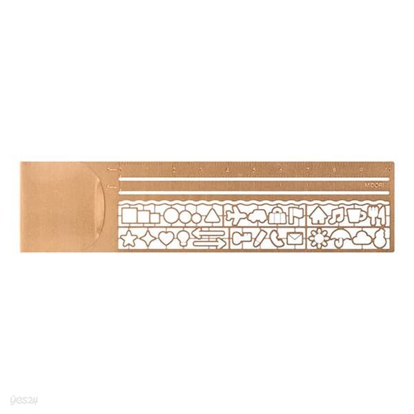 Clip Ruler - Copper A