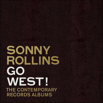 Sonny Rollins — Go West!: The Contemporary Records Albums 앨범 커버