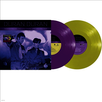 Duran Duran — Thanksgiving Live - Ultra Chrome, Latex & Steel Tour (25th Anniversary Edition) 앨범 커버