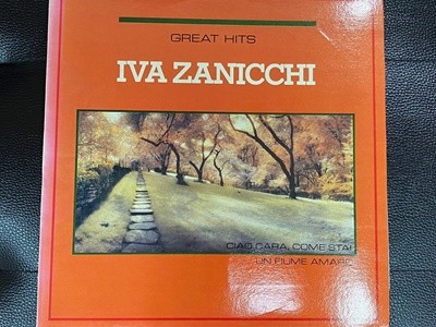 [LP] 이바 자니키 - Iva Zanicchi - Great Hits LP [희지-라이센스반]