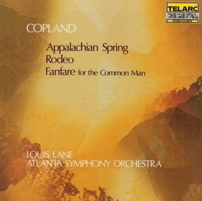 코플랜드 (Aaron Copland) : Appalachian Spring애팔래치아의 봄 - 레인 (Louis Lane) (US발매)