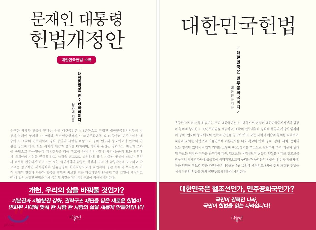 문재인 대통령 헌법개정안