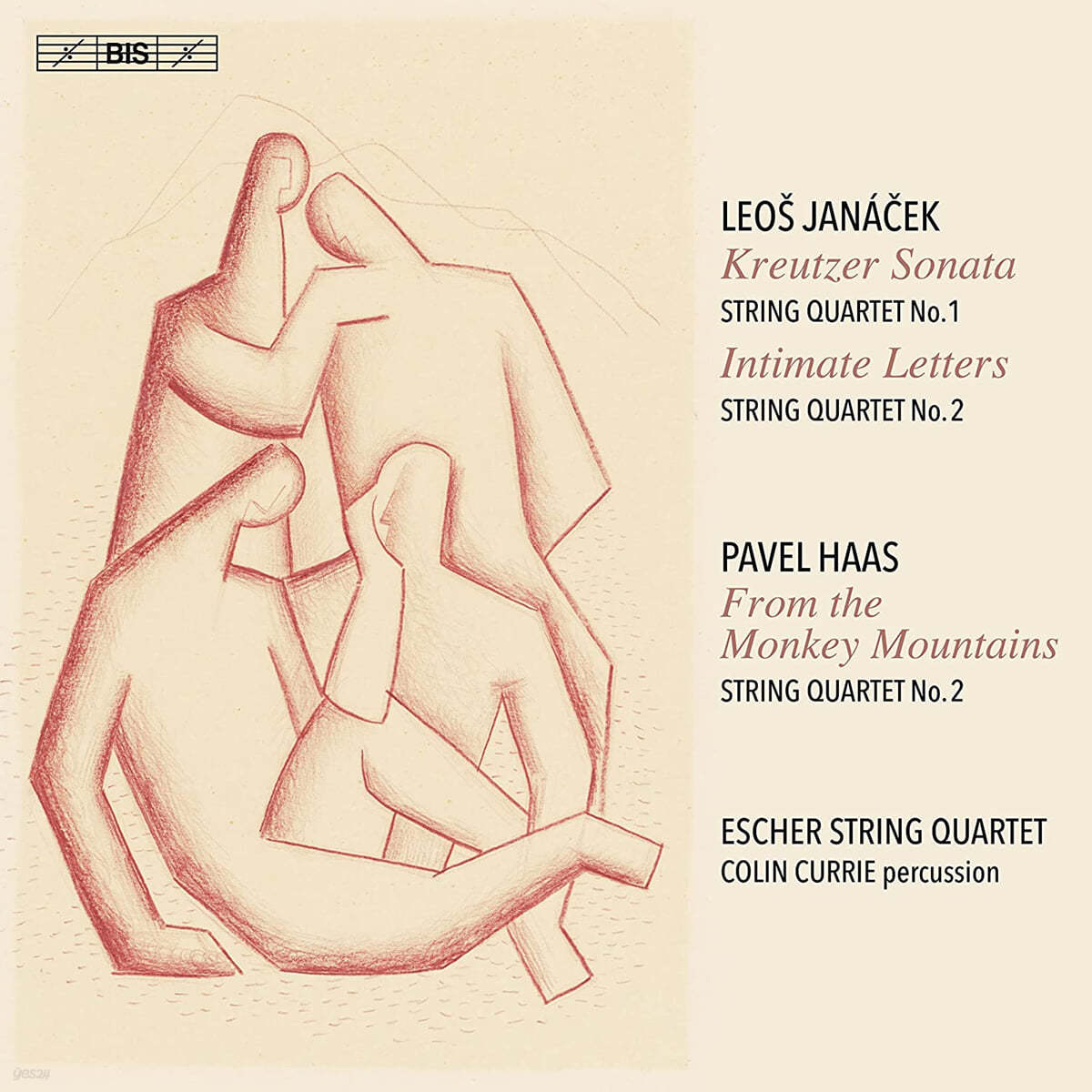 Escher String Quartet 야나체크: 현악 사중주 1 & 2번 / 하스: 현악 사중주 2번 (Janacek: String Quartets Nos.1 & 2 / Haas: String Quartet No.2)