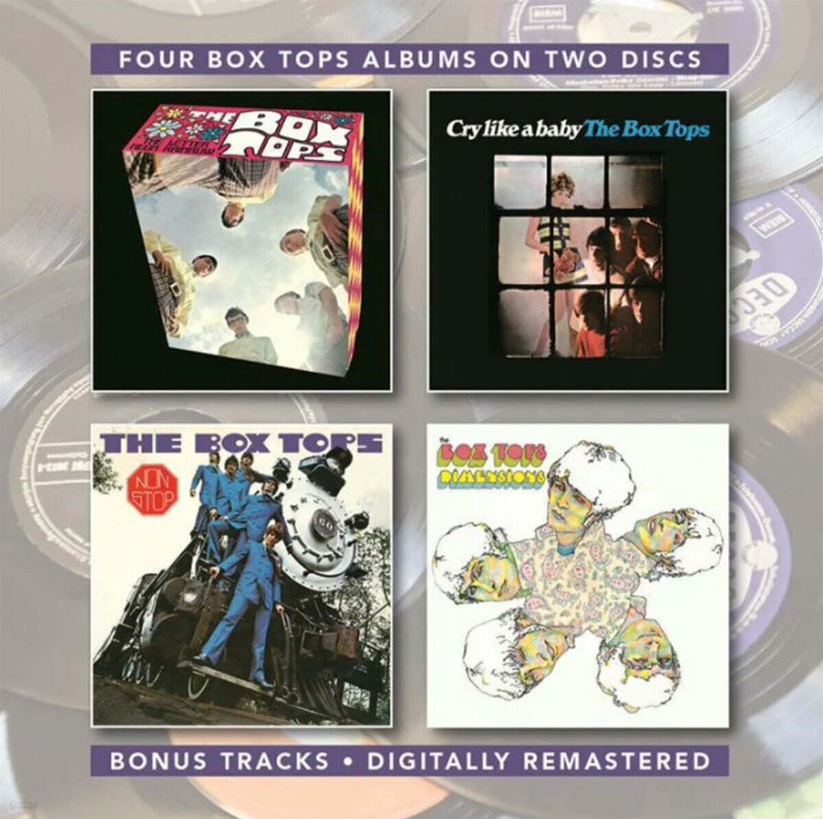 The Box Tops (박스 탑스) - The Letter / Neon Rainbow / Cry Like A Baby / Non Stop / Dimensions