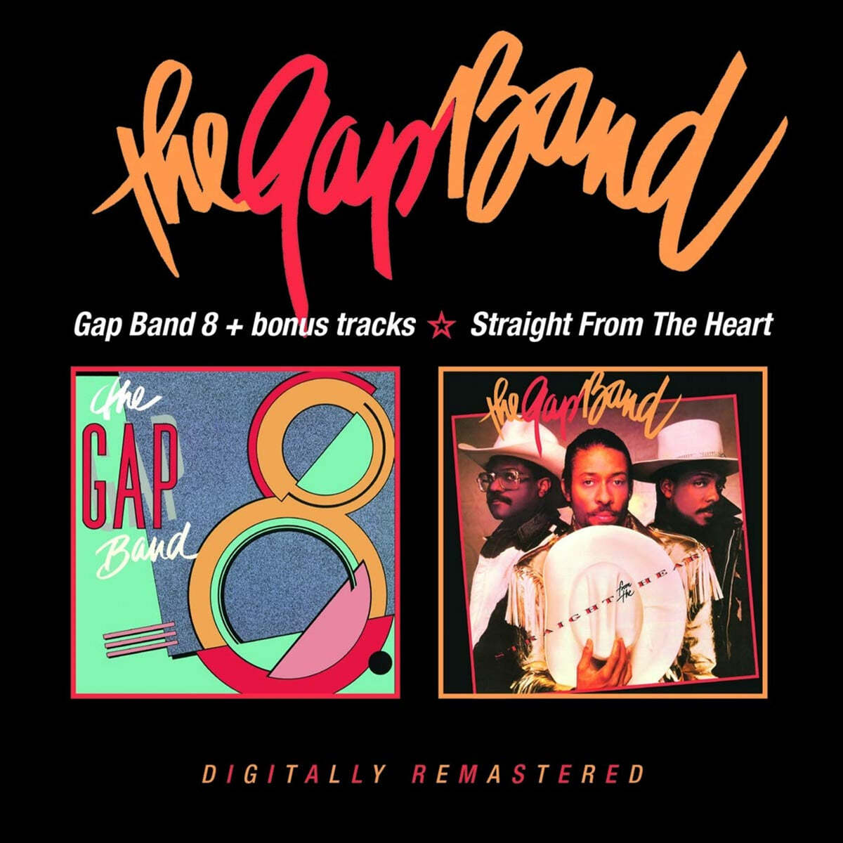 The Gap Band (갭 밴드) - Gap Band 8 + Bonus Tracks/Straight from the Hear