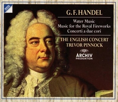 Handel :  Water Music -  피녹 (Trevor Pinnock) (2CD)(독일발매)