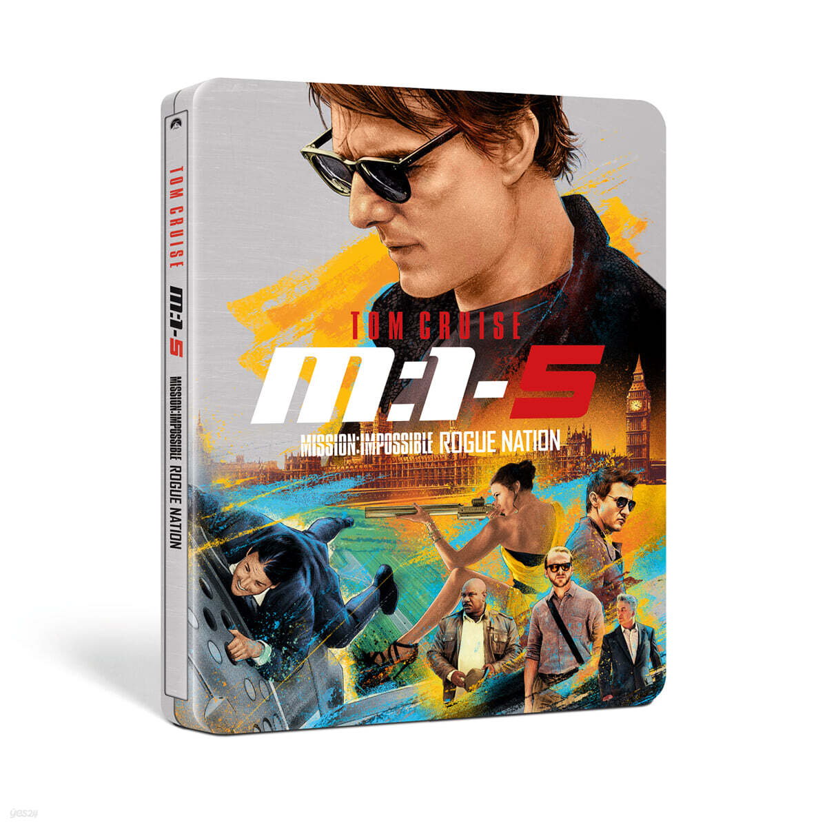 미션 임파서블: 로그 네이션 (3Disc, 4K UHD+BD 스틸북 한정수량) : 블루레이