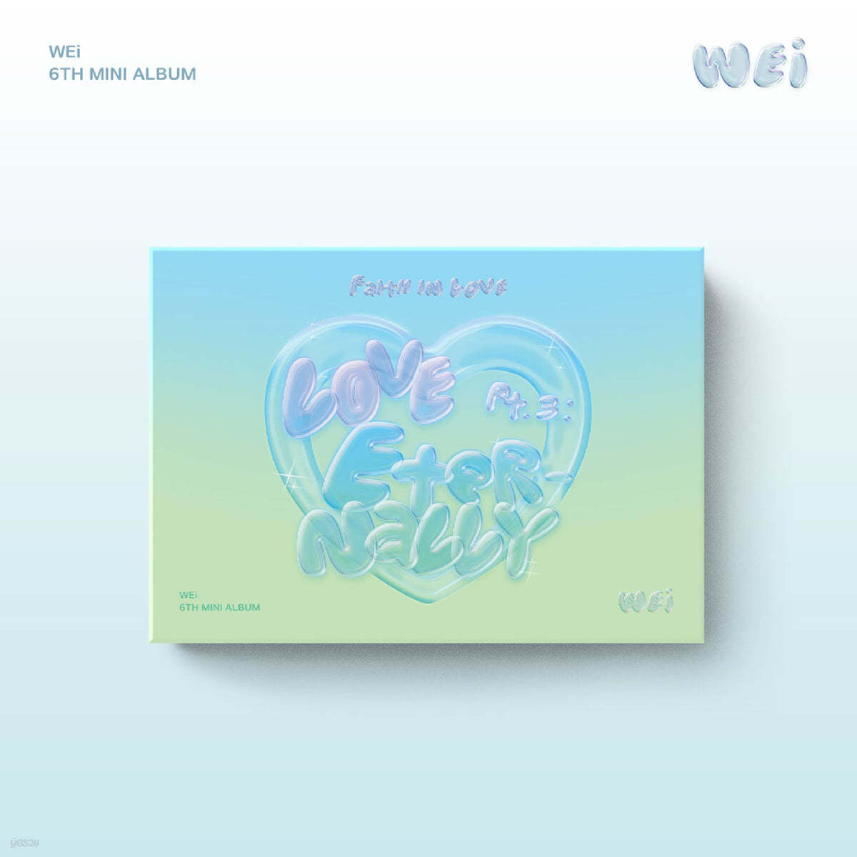 위아이 (WEi) - 미니앨범 6집 : Love Pt.3 : Eternally [PocaAlbum Ver.][Faith in love ver.]